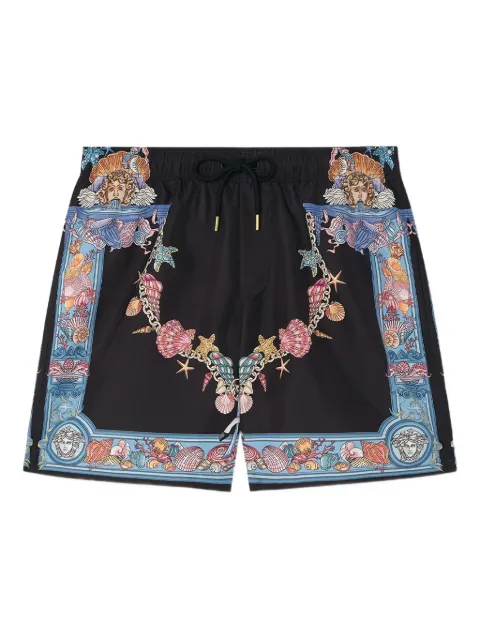 Versace Coral Theatre swim shorts