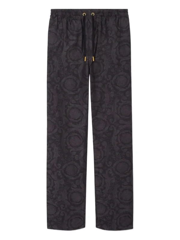 【versace】バロック柄 ストレートレッグ パンツ 145021_001_l.webp
