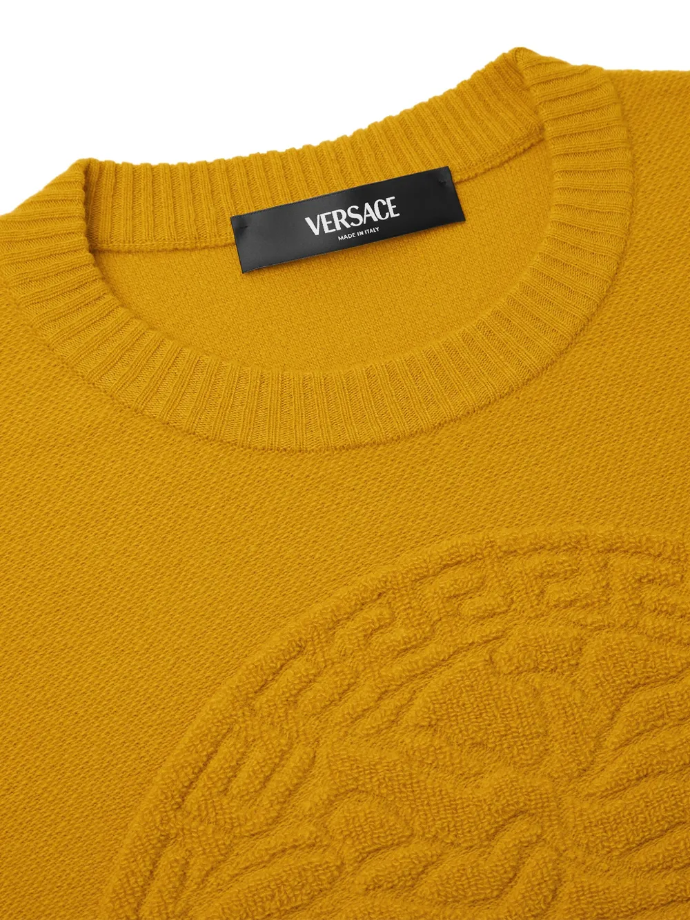 Versace Medusa trui Geel