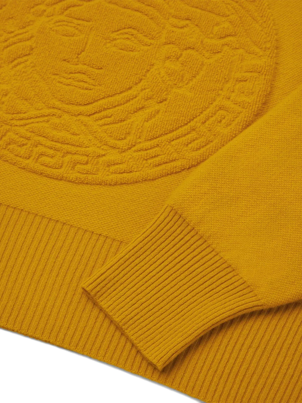 Versace Medusa trui Geel