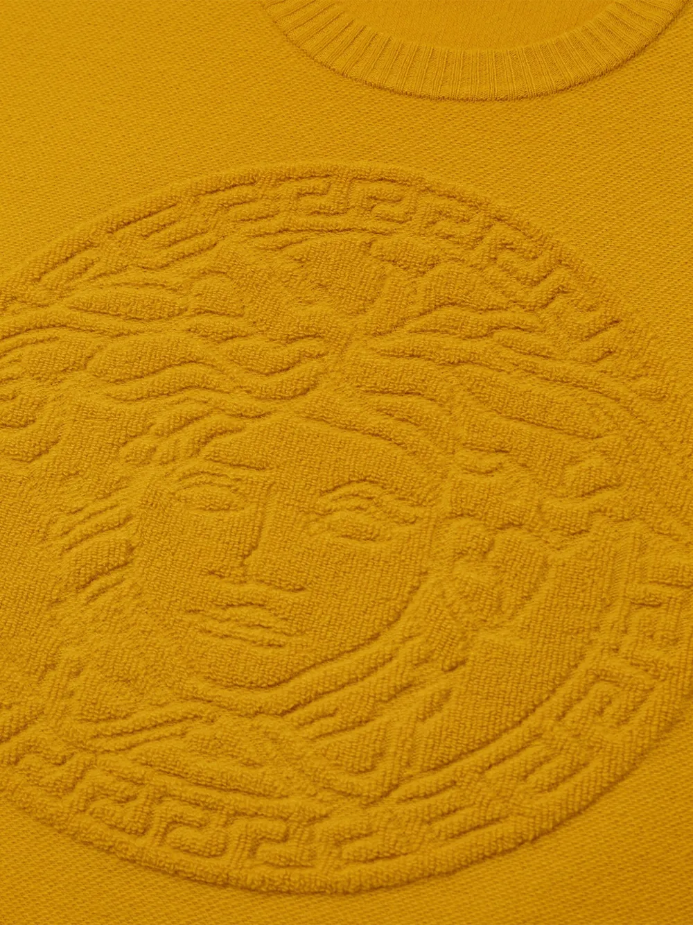 Versace Medusa trui Geel