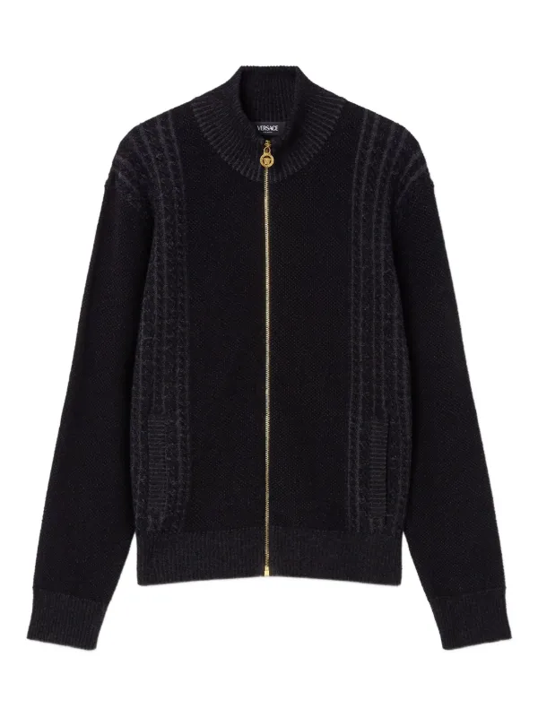 Versace メドゥーサ カーディガン | グレー | FARFETCH JP
