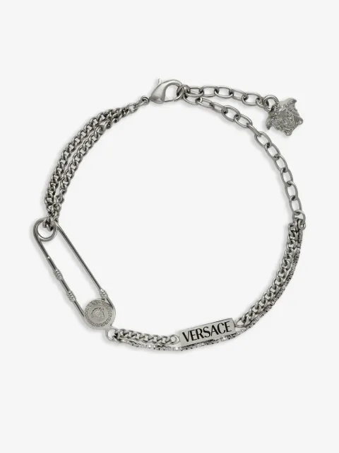 Versace pulsera con logo grabado
