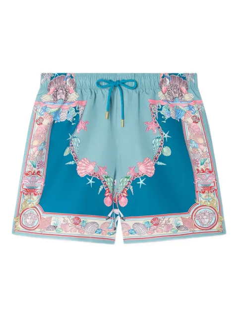 Versace shorts de playa Coral Theater