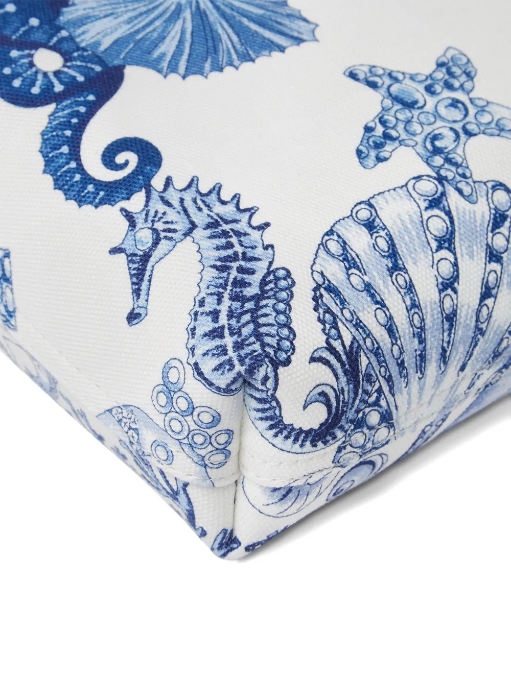 Versace Coral Theatre La Medusa canvas shopper Blauw