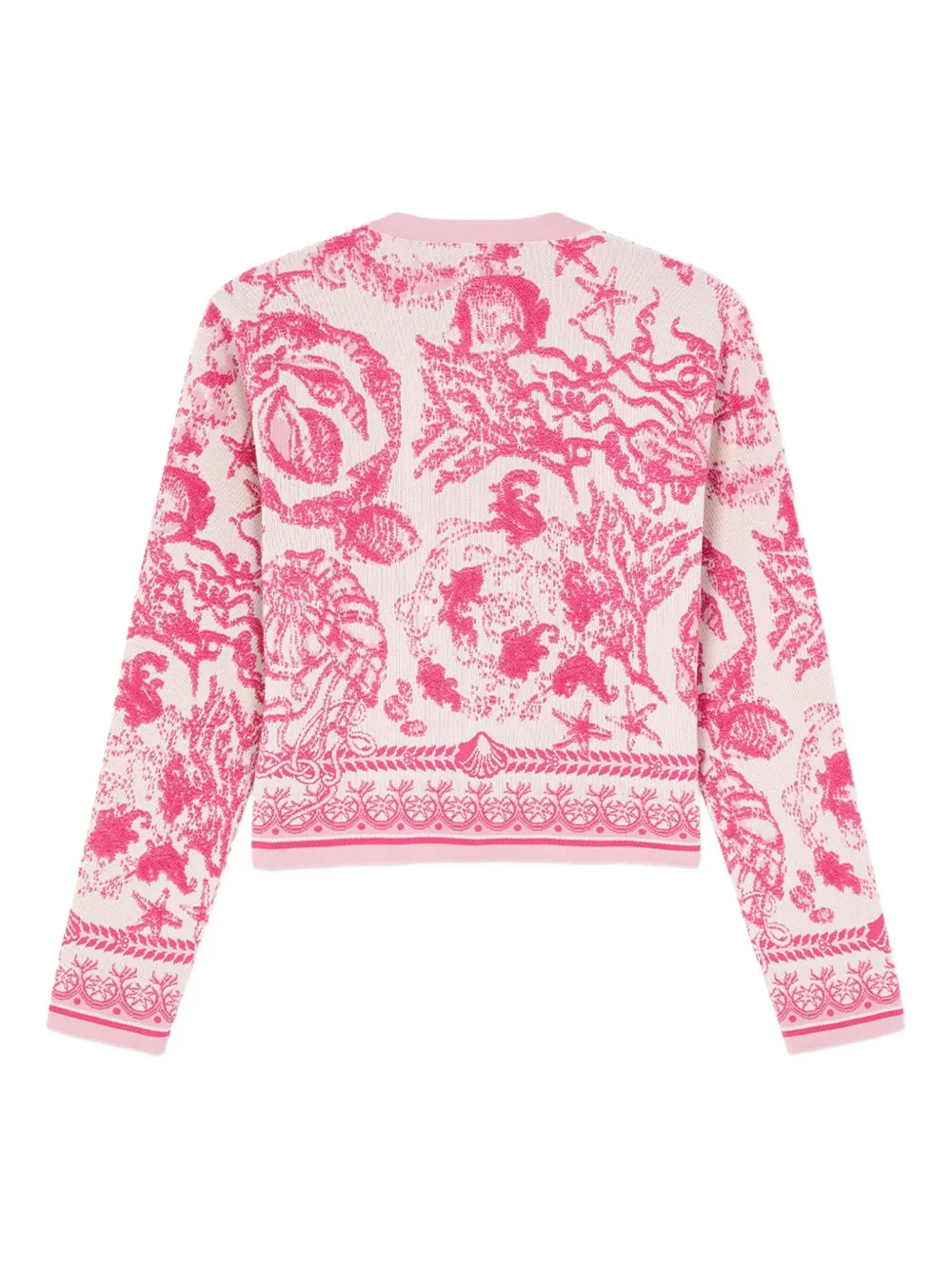 Versace Underwater Barocco vest Roze