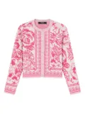 Versace Underwater Barocco cardigan - Pink