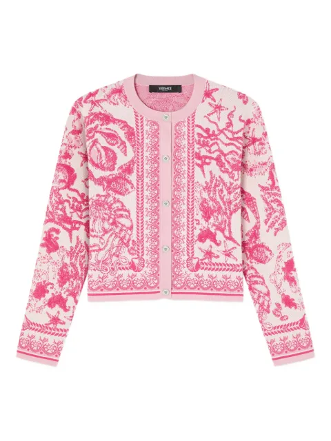 Versace Underwater Barocco cardigan
