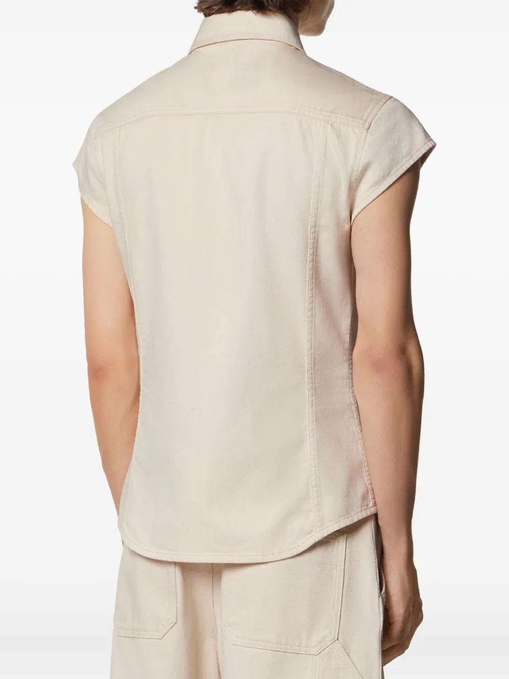 Versace Denim overhemd Beige