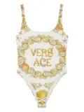 Versace Underwater Barocco swimsuit - Gold