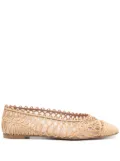 Aquazzura Kahlo ballet flats - Neutrals