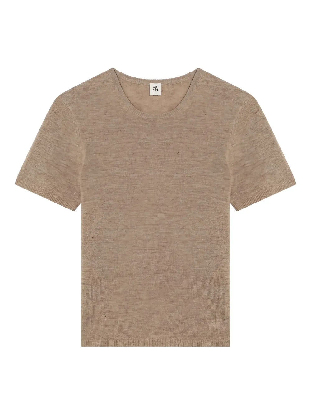 The Garment short-sleeve crew-neck T-shirt | Neutrals | Image 1