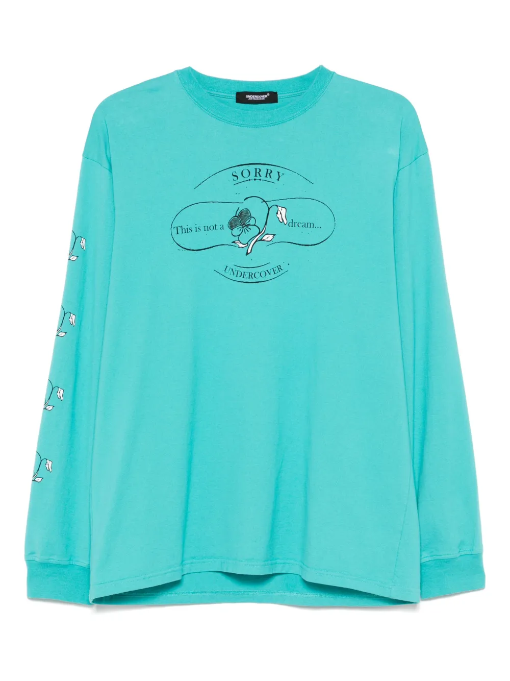 Undercover playera con eslogan estampado | azul | Image 1