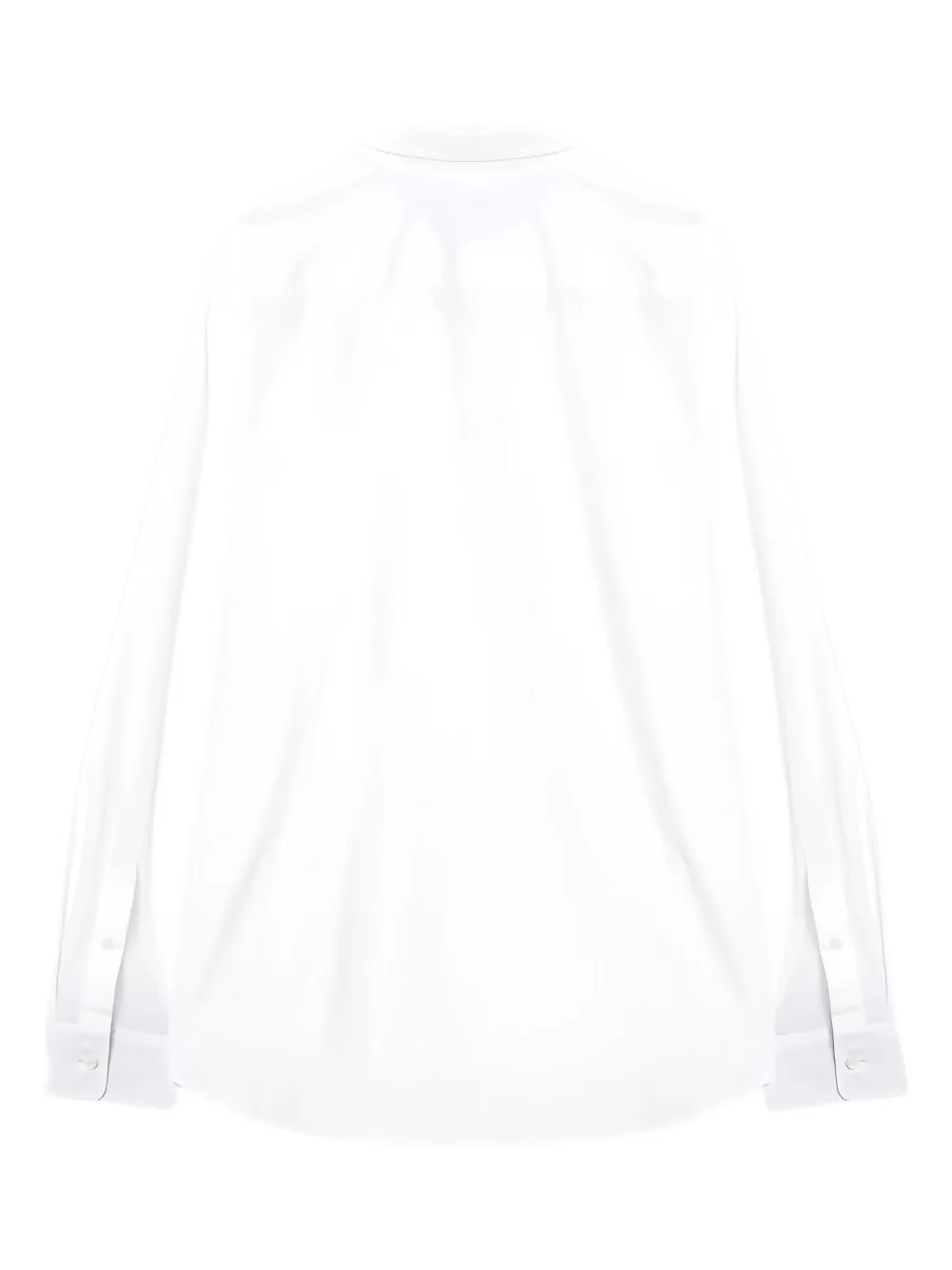 Burberry long-sleeve cotton shirt Wit
