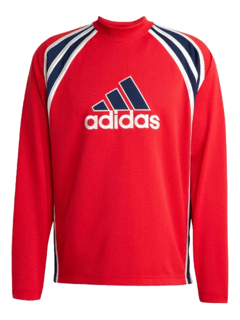 adidas mesh long-sleeve T-shirt