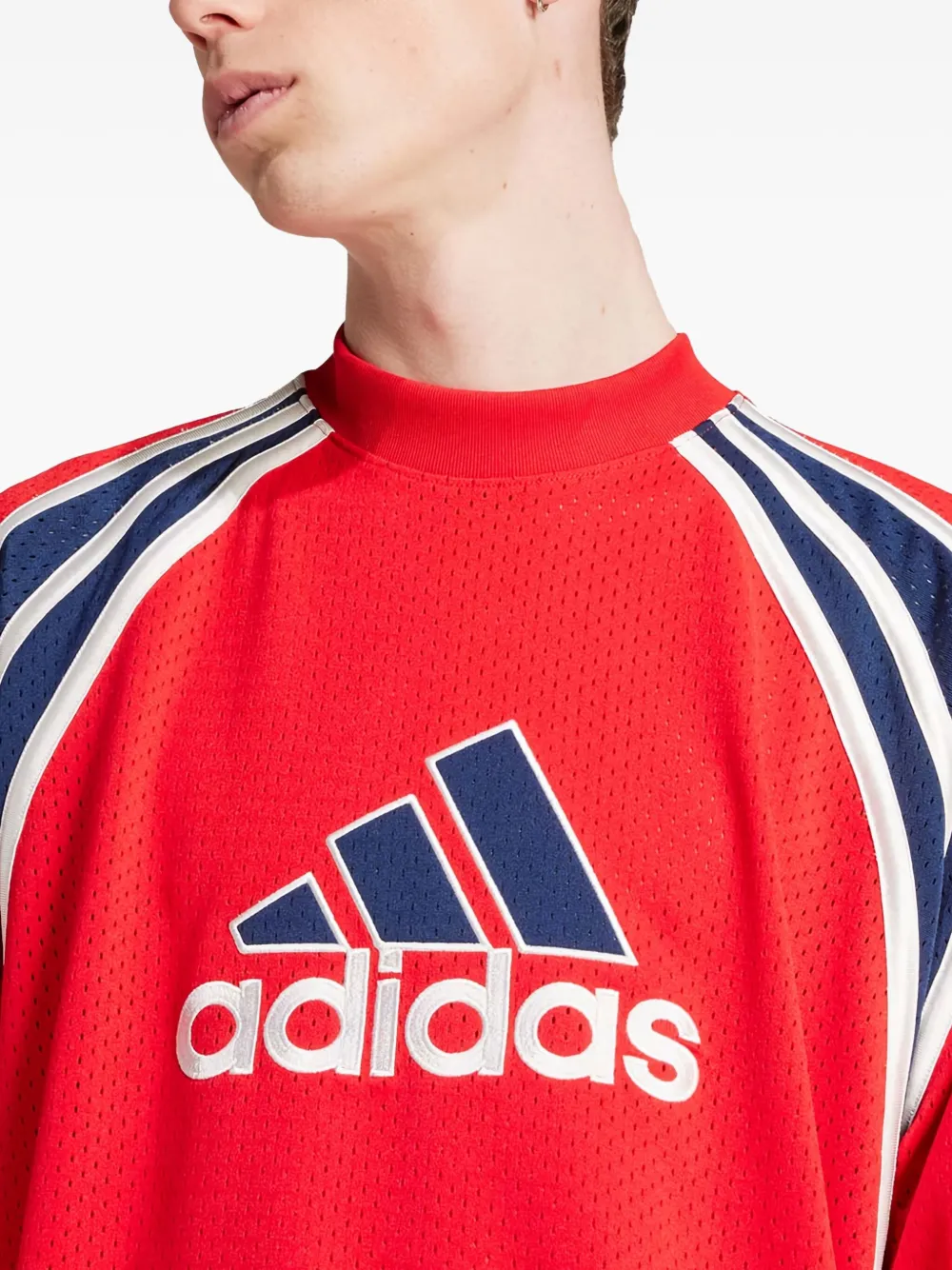 adidas T-shirt met lange mouwen Rood