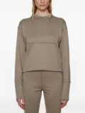 Artica Arbox half-zip long-sleeve T-shirt - Brown