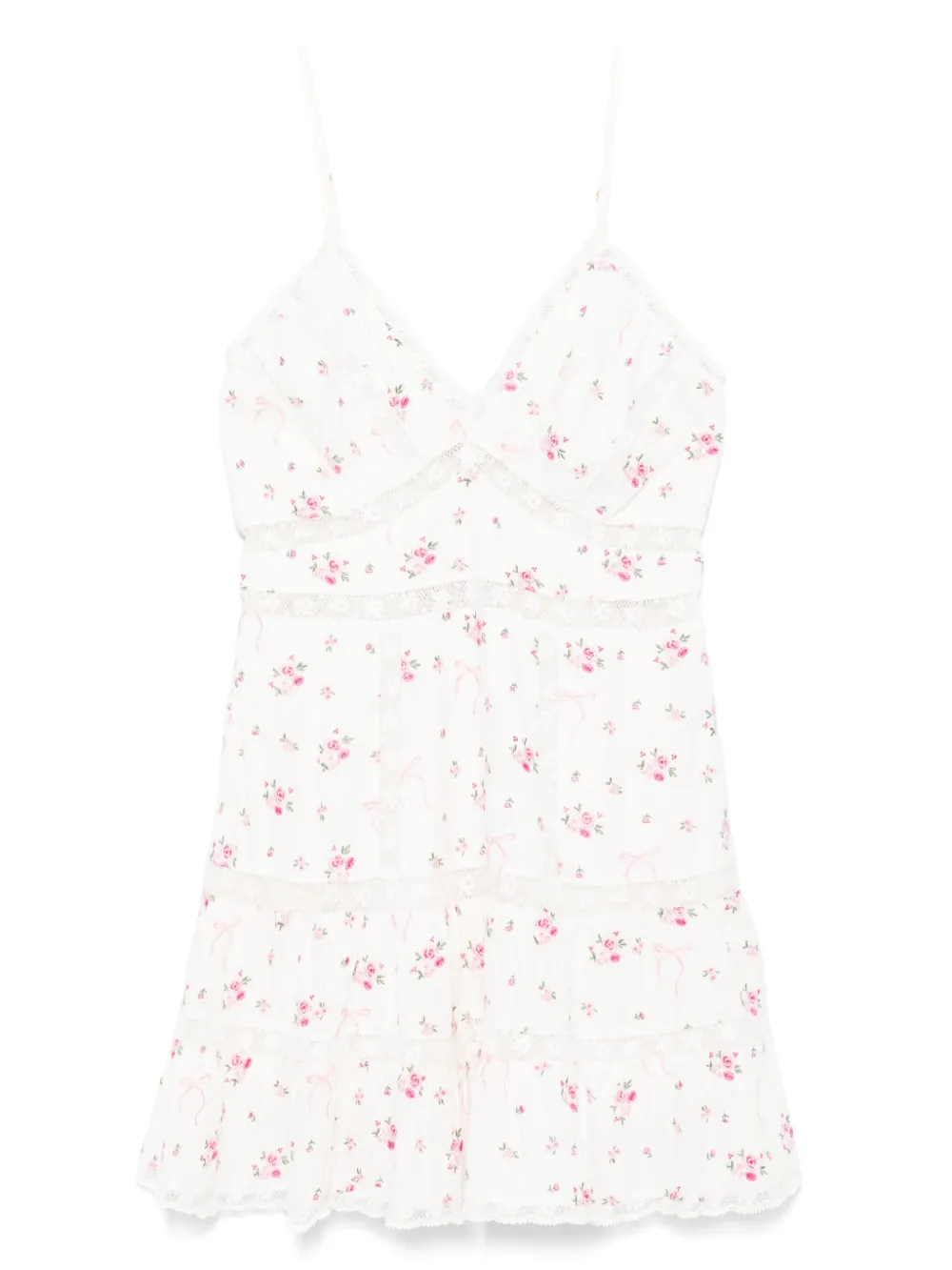 LoveShackFancy Solbina mini dress | White | Image 1