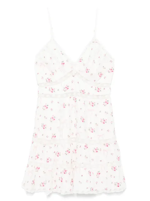LoveShackFancy Solbina mini dress