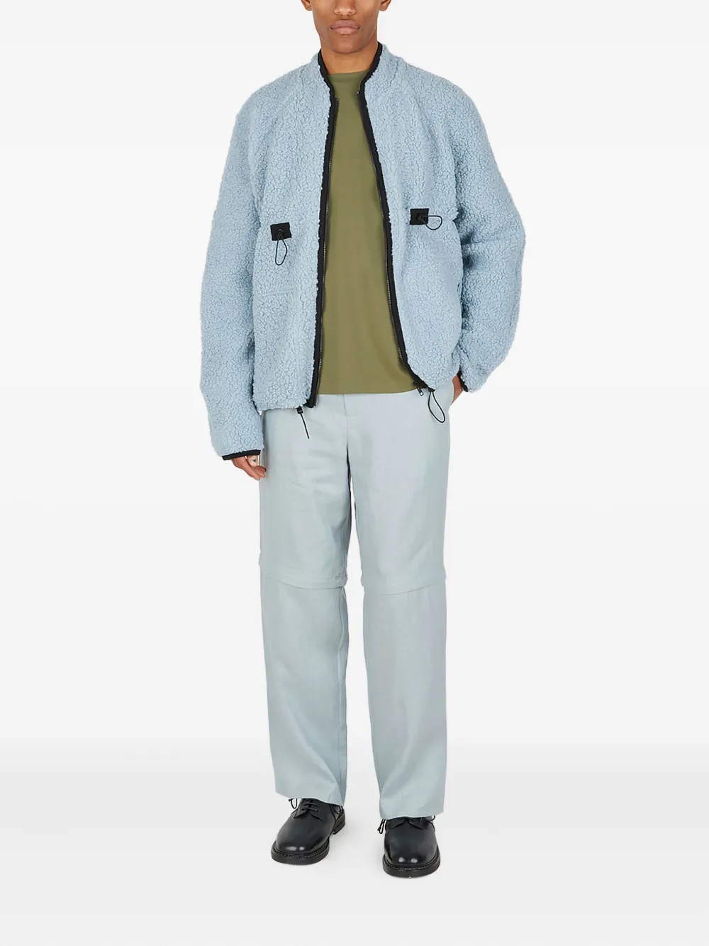 Wynn Hamlyn detachable-panel linen trousers | Regular-Fit & Straight Leg Pants | Image 2