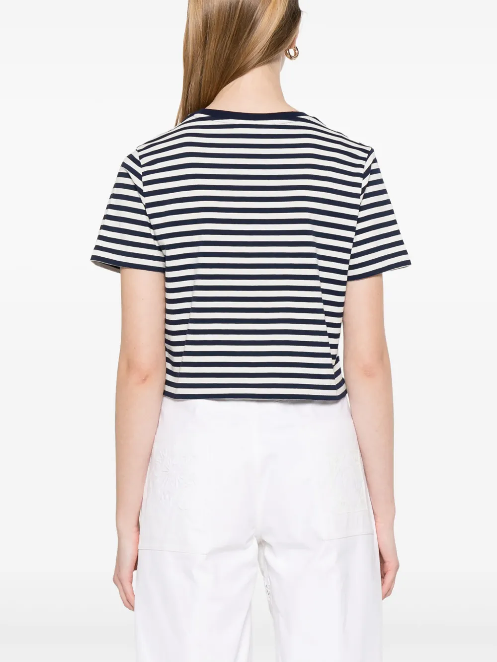 Shop Maison Kitsuné Fox-motif T-shirt