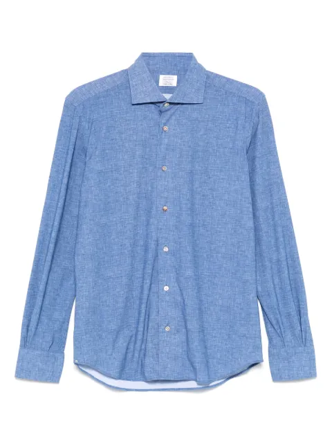 Mazzarelli mélange-effect shirt