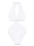 Fisico cut-out swimsuit - White