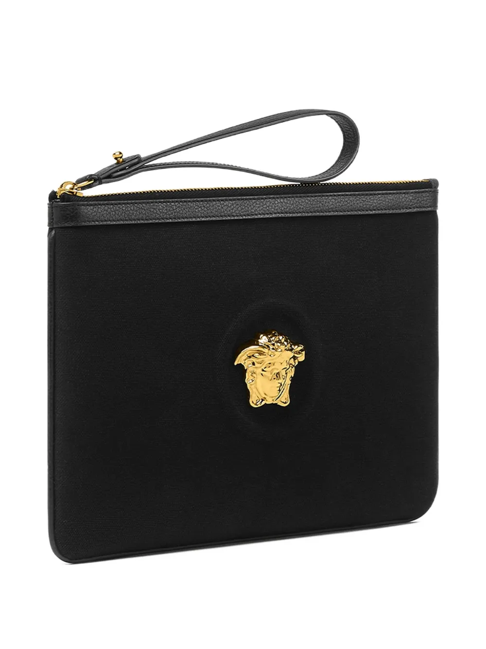 Versace La Medusa canvas buidel Zwart