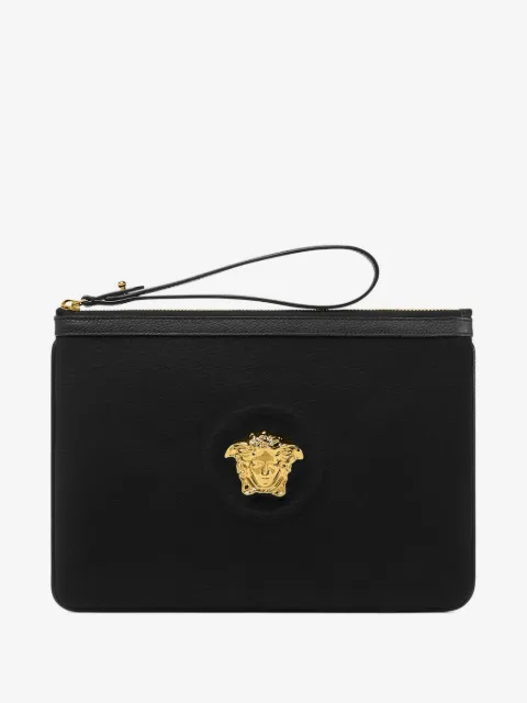 Versace La Medusa canvas pouch