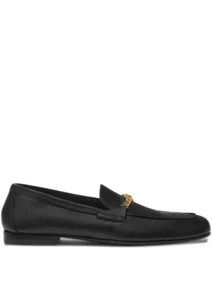 Versace Medusa leather loafers