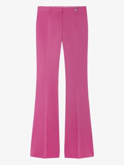 Versace flared tailored trousers