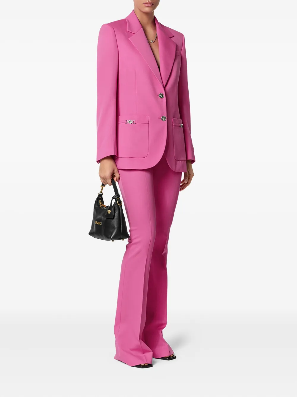 Versace Flared pantalon - Roze