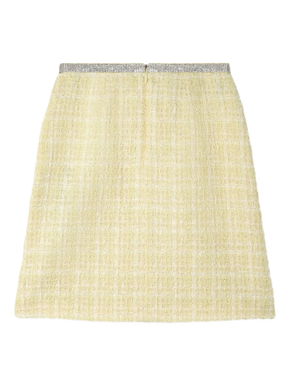 Versace Tweed mini-rok - Beige