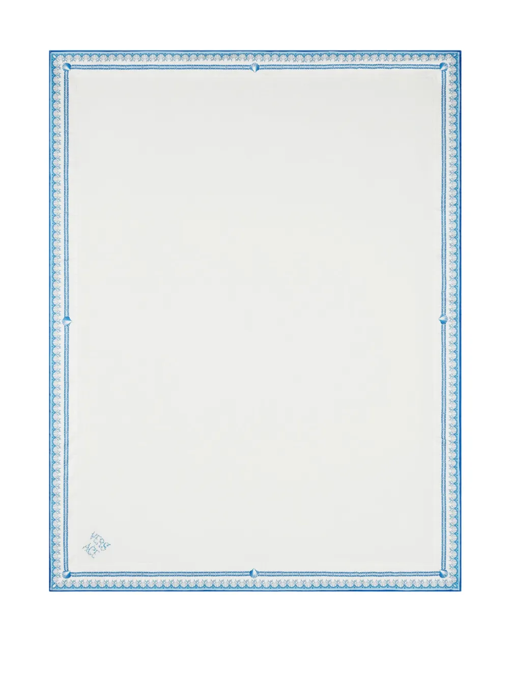 Versace Border-print Towel (195cm X 145cm)