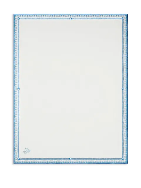Versace border-print towel (195cm x 145cm)