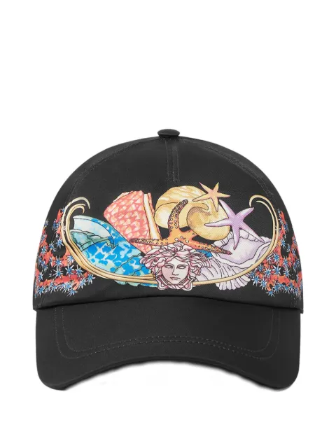 Versace Coral Theatre baseball cap