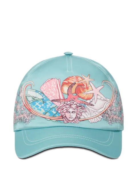 Versace Coral Theatre baseball cap