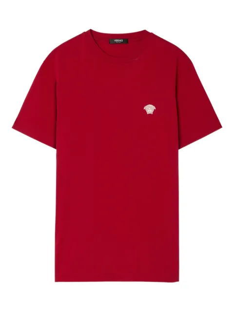 Versace Medusa-embroidered T-shirt