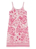 Versace Underwater Barocco dress - Pink
