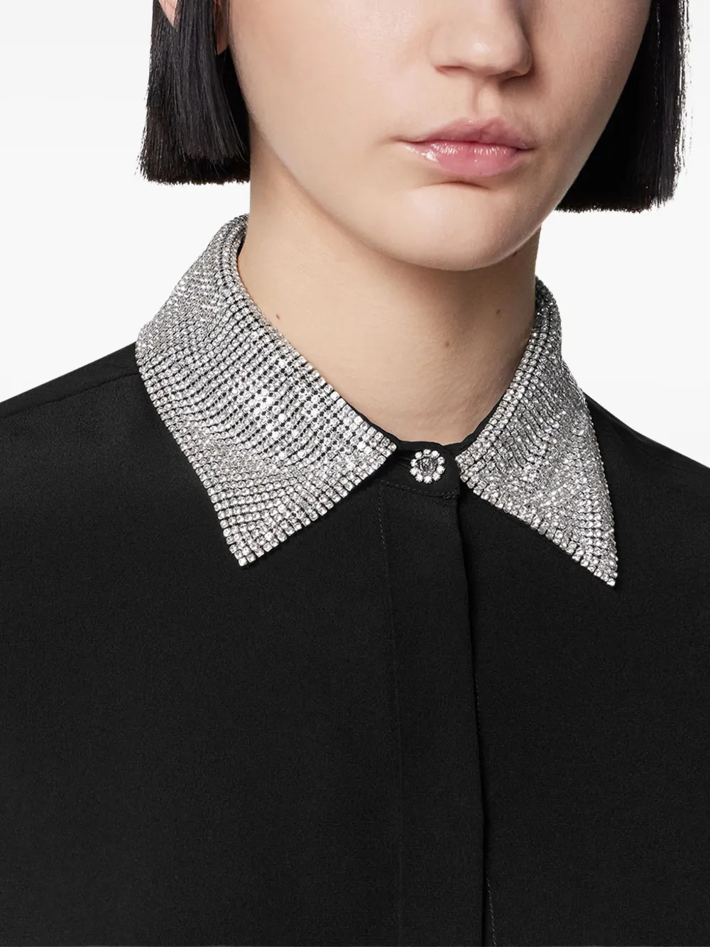 Versace Hemd mit verziertem Kragen | Image 5