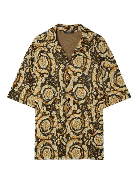 Versace camisa Barocco manga corta