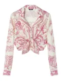 Versace Underwater Barocco shirt - Pink