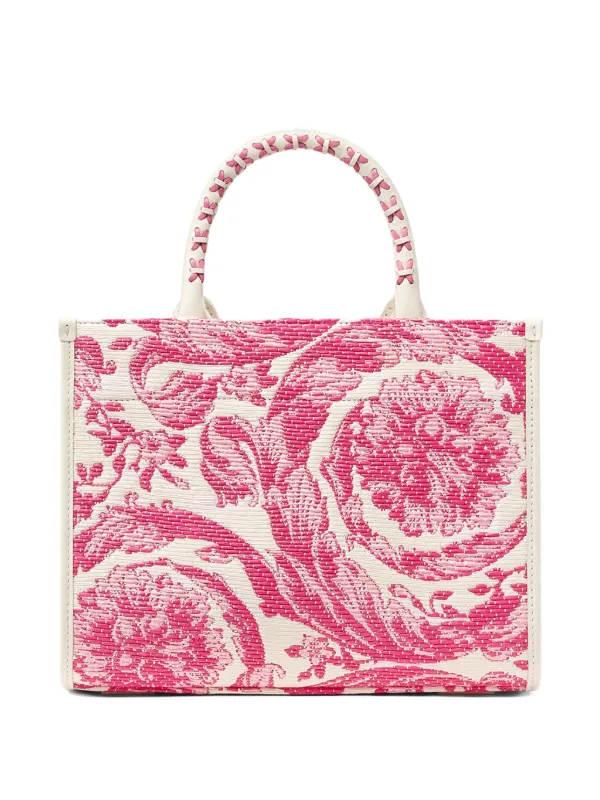 Versace バロッコ アテナ ハンドバッグ S | ピンク | FARFETCH JP