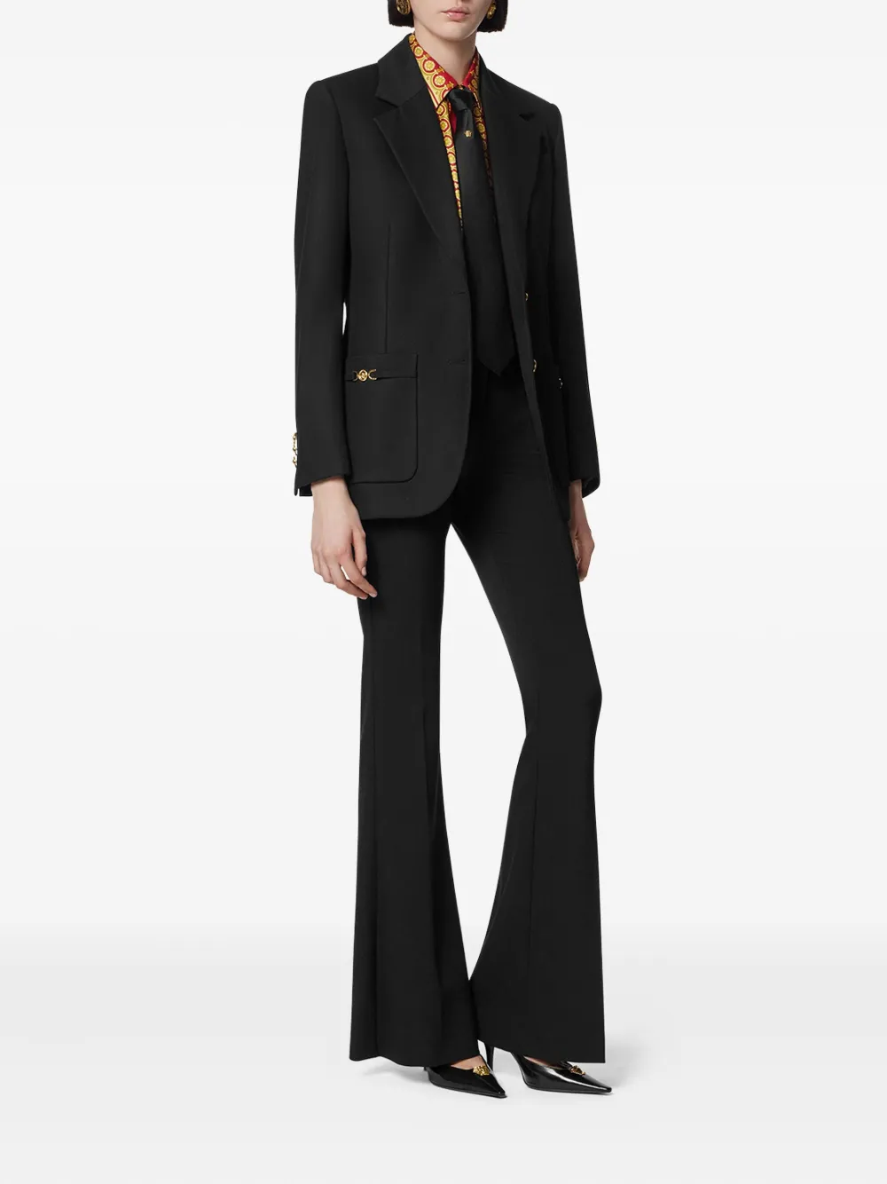 Versace Medusa '95 blazer Zwart