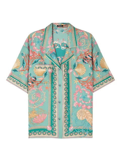 Versace camisa Underwater Barocco