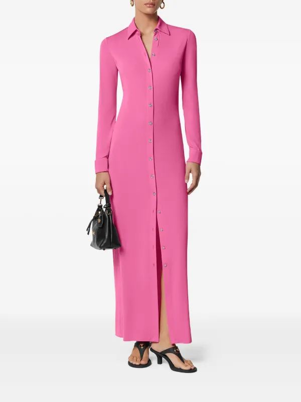 【関税＆送料込み】Versace Pink Wool Blend Dress Versace - Teen Girls Pink Wool Dress | Childrensalon Outlet