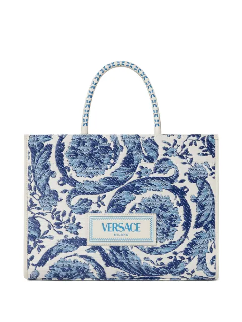 Versace large Barocco Athena tote bag