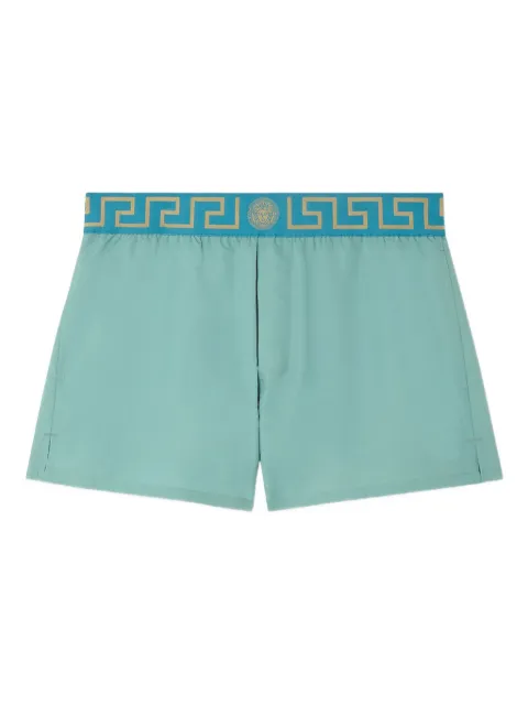 Versace Greca-border swim trunks