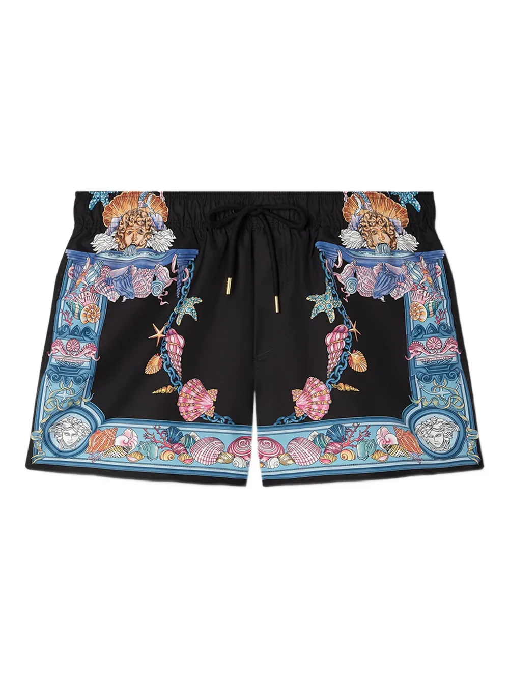 Versace Coral Theatre Swim Shorts