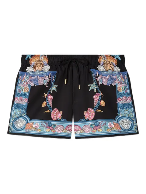 Versace Coral Theatre swim shorts